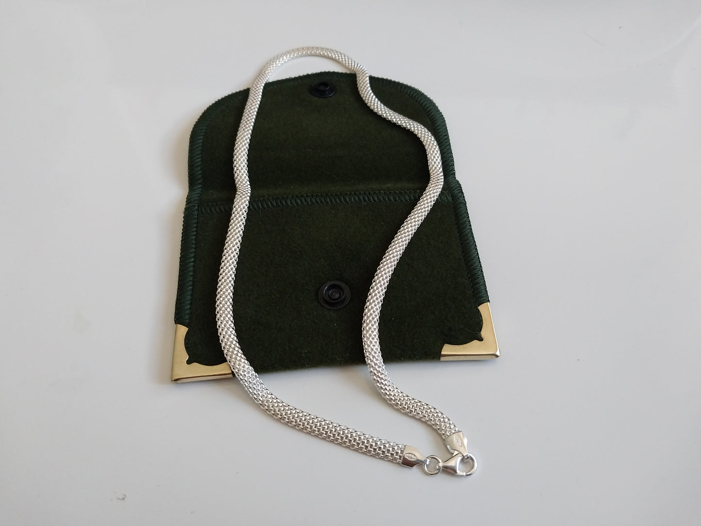 Colar de Prata 925 - Elo Catena Tulipano