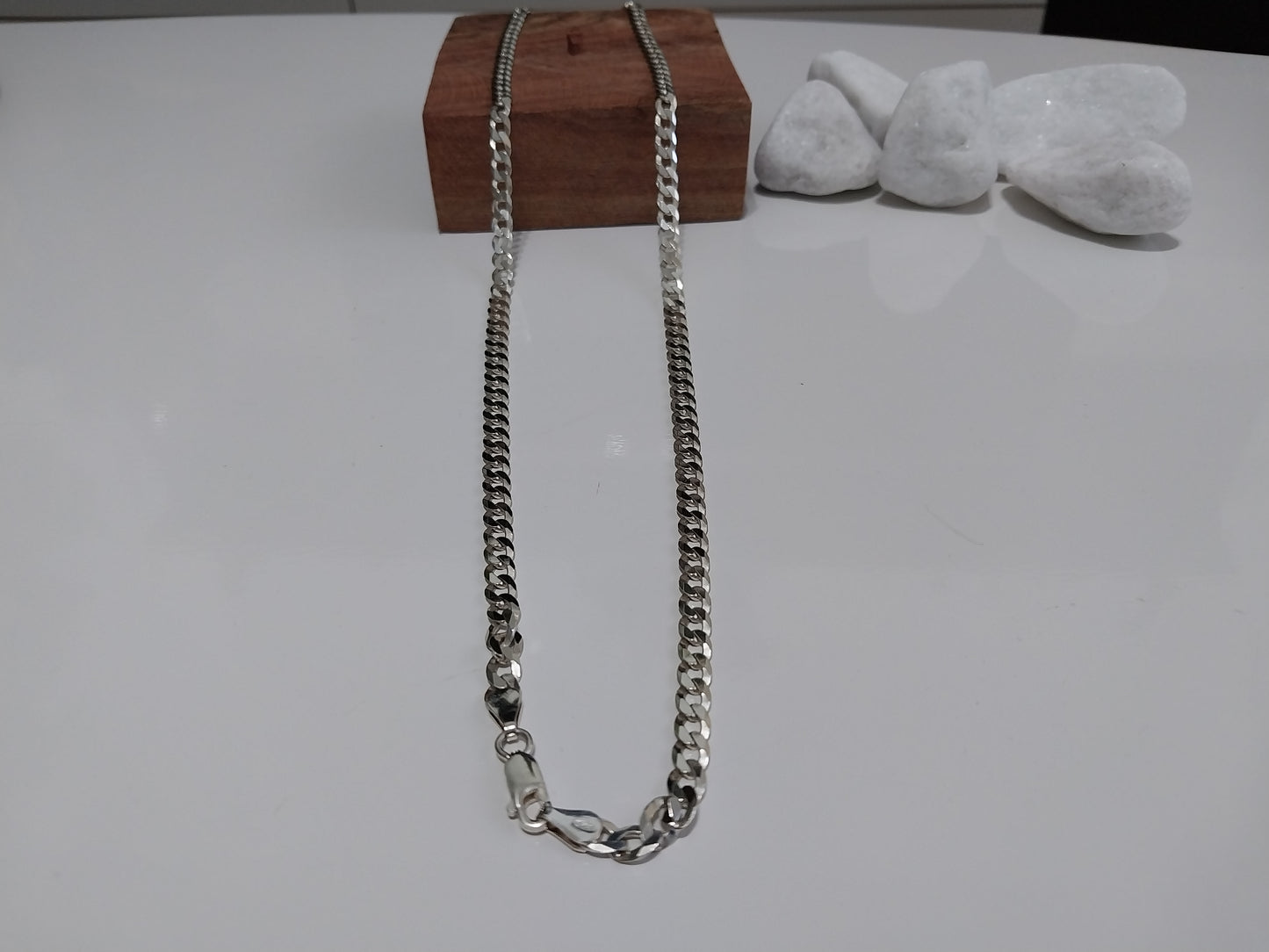 Corrente de Prata 925 - Grumet