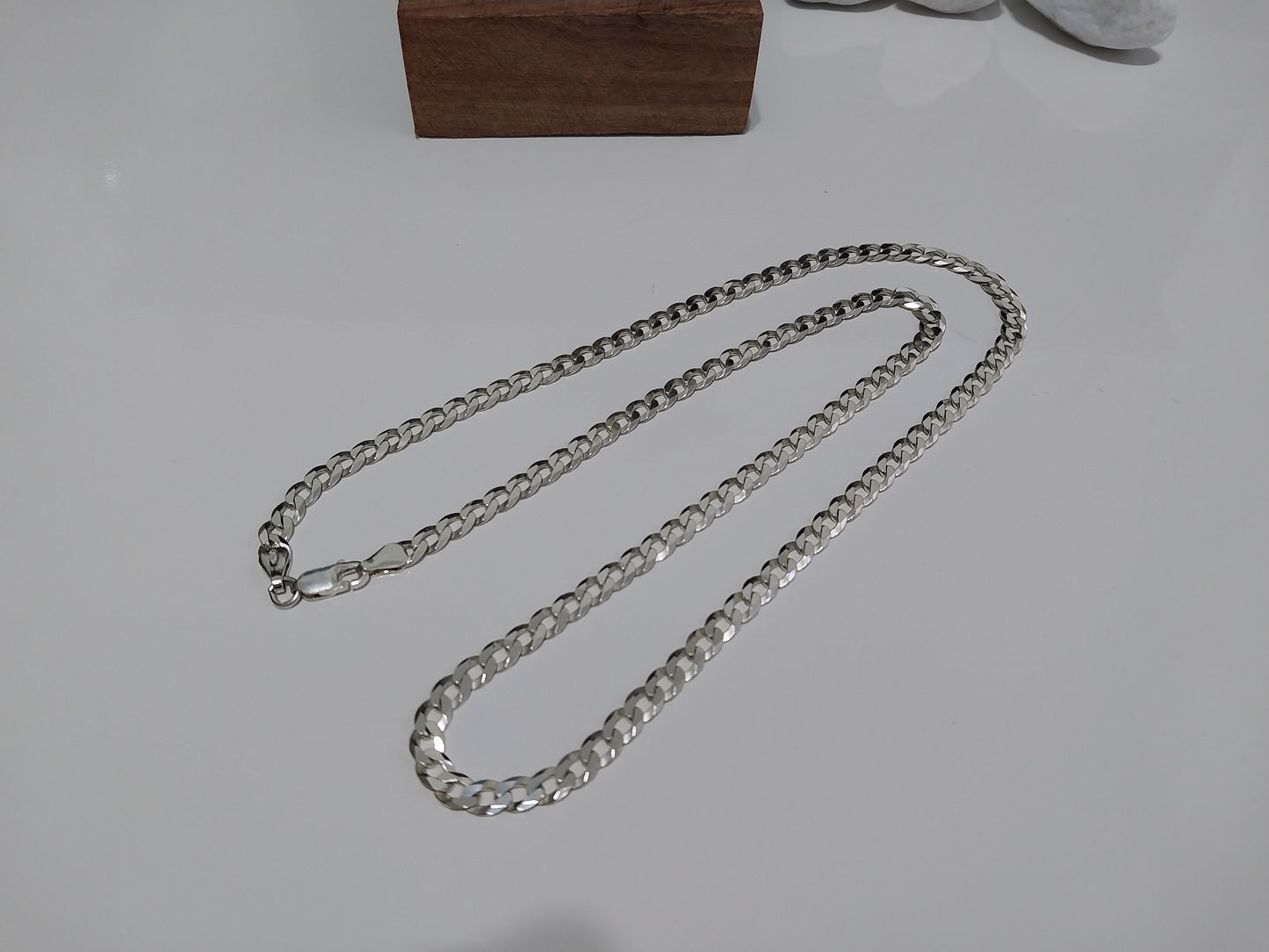 Corrente de Prata 925 - Grumet