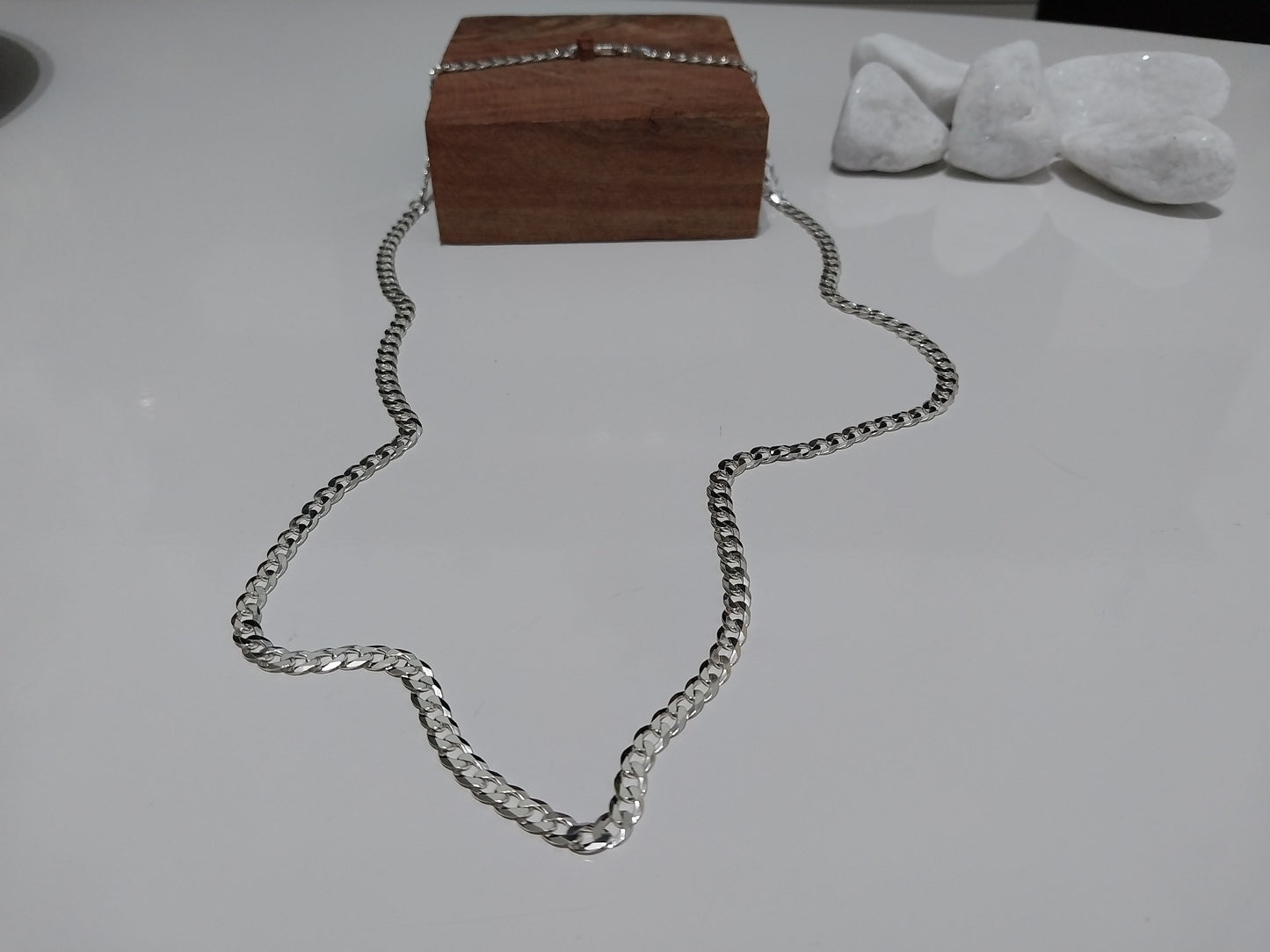 Corrente de Prata 925 - Grumet