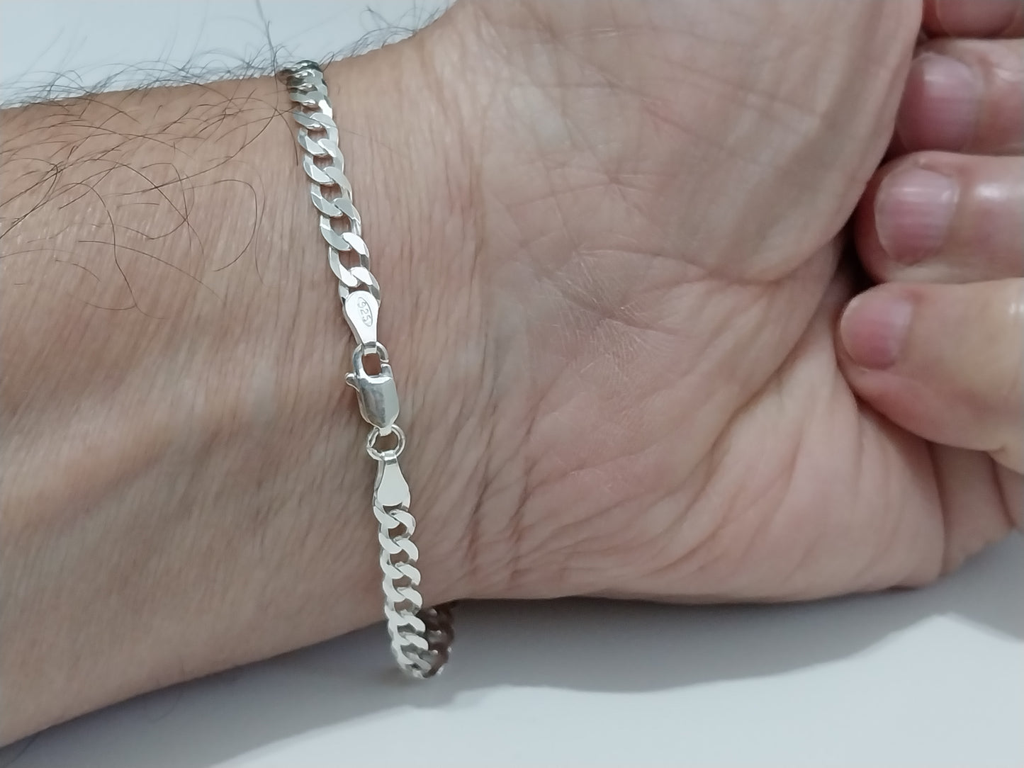 Pulseira de Prata 925 - Elo Grumet