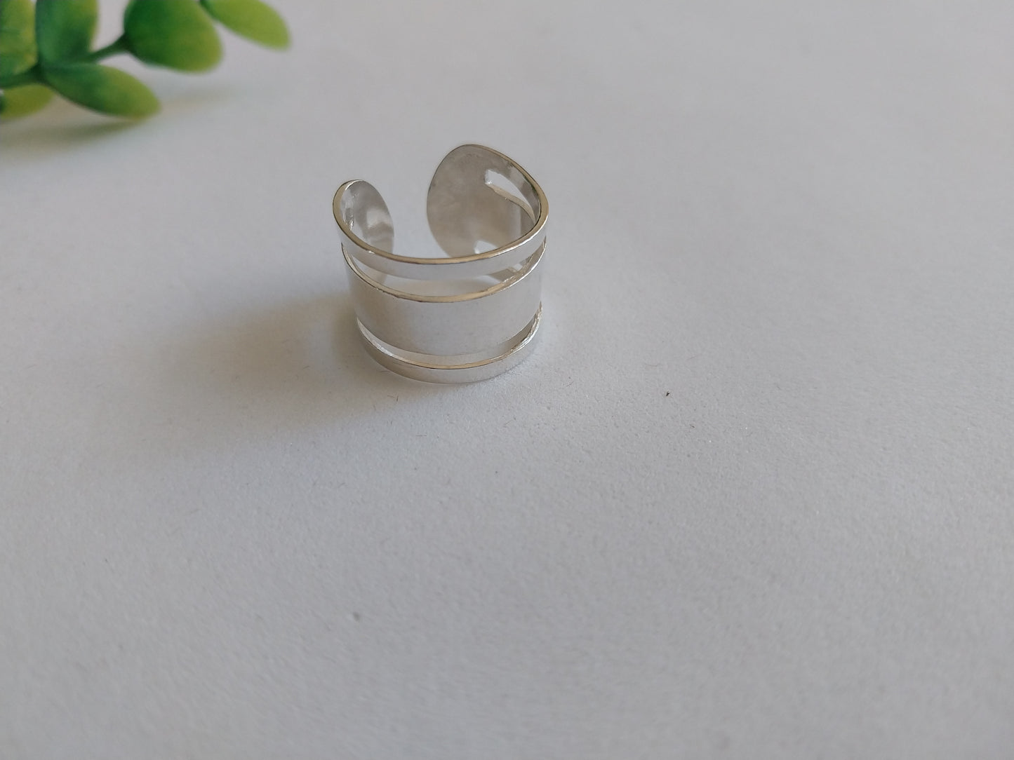 Anel de Prata 925 - Anel Liso 12,5mm