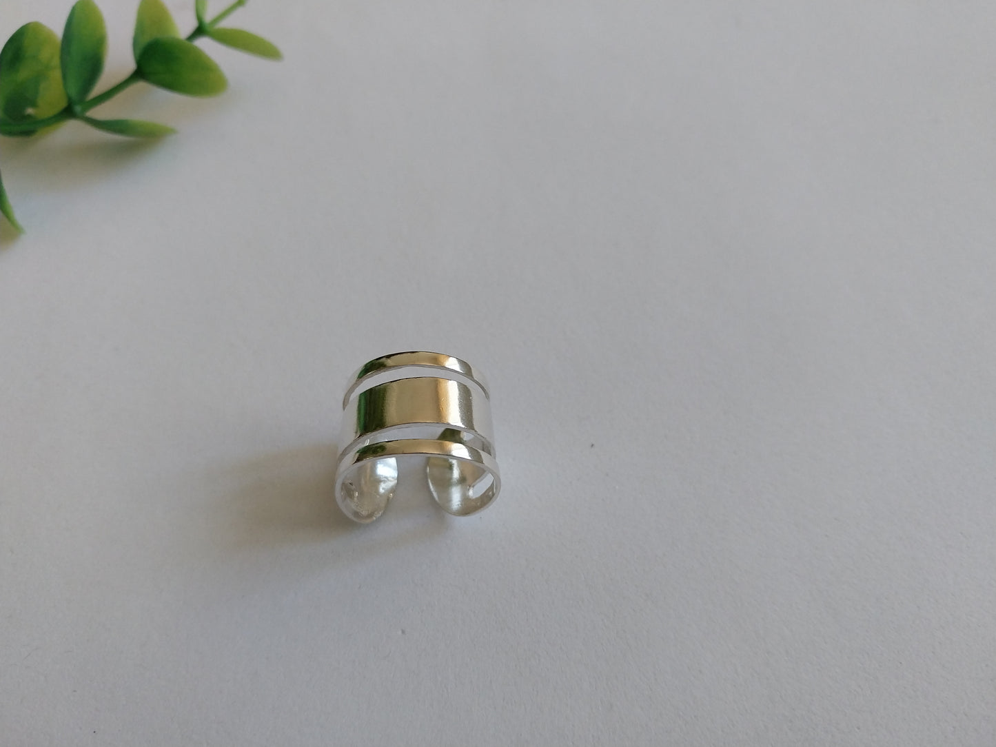 Anel de Prata 925 - Anel Liso 12,5mm