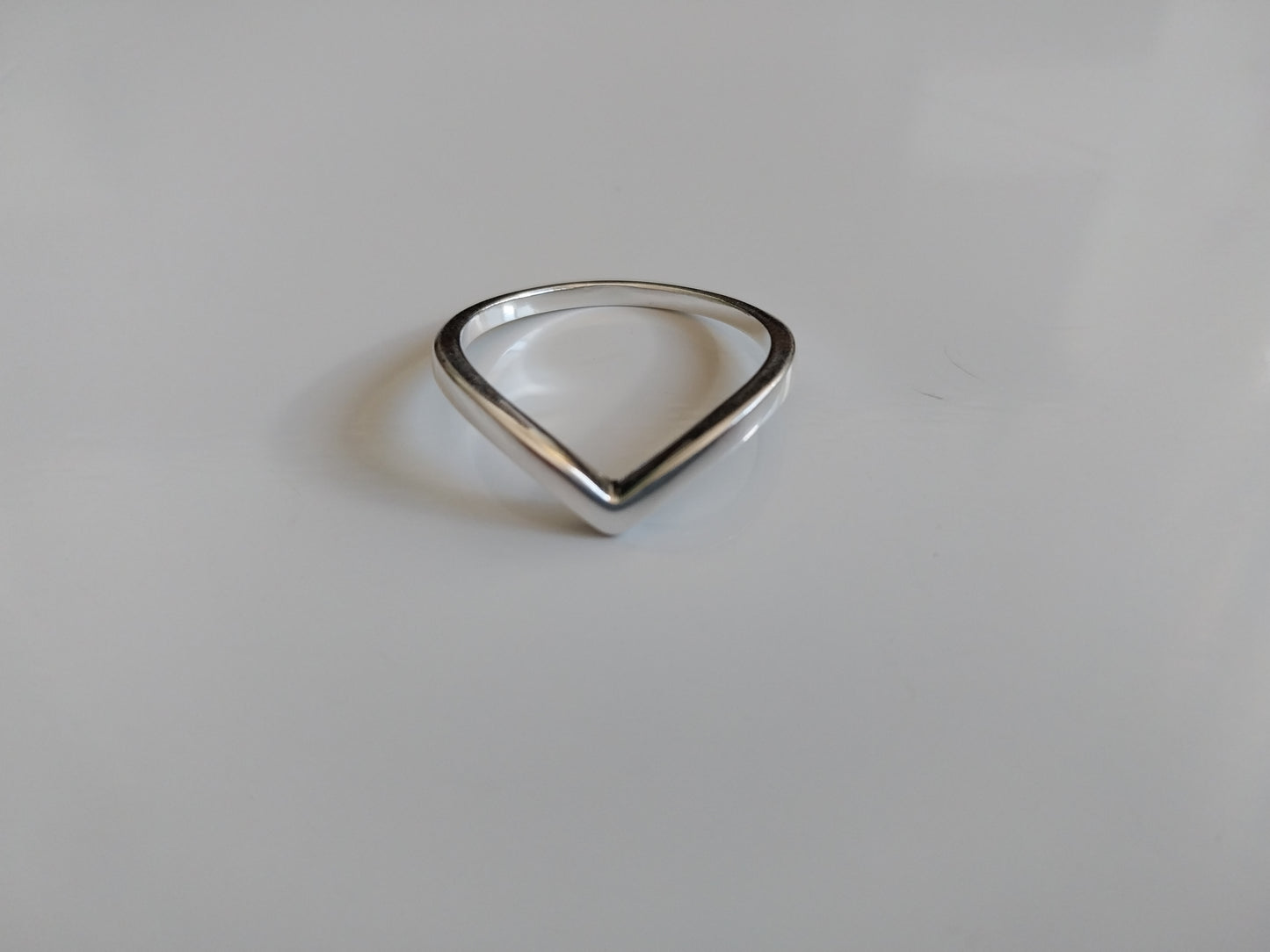 Anel de Prata 925 - Liso V 2mm