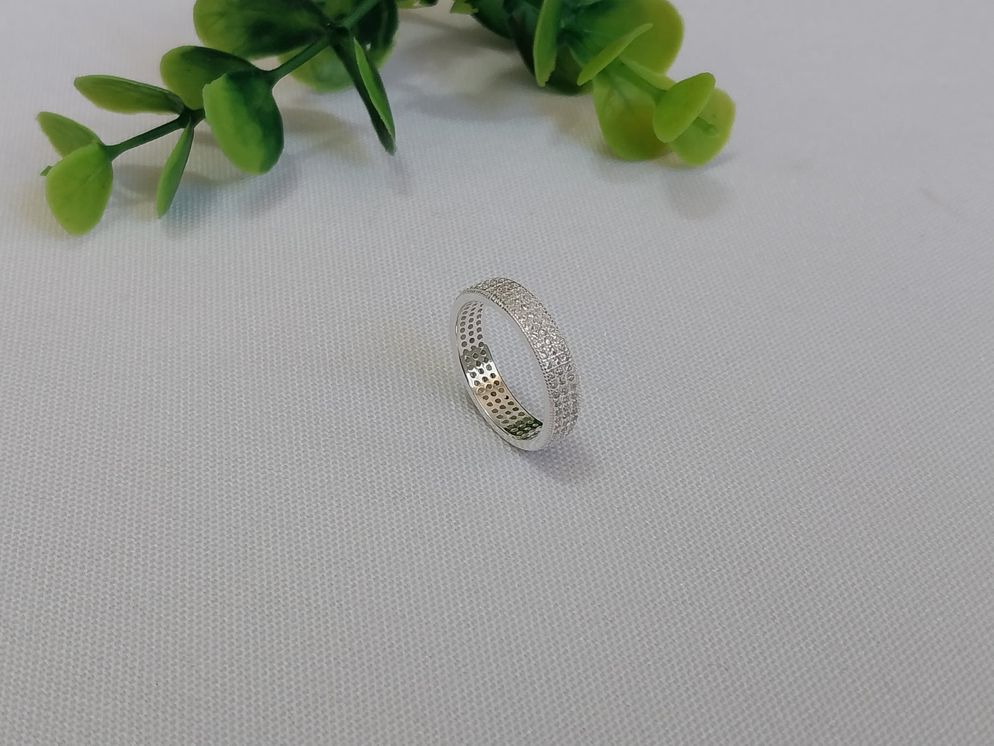 Anel de Prata 925 - Liso Lapidado 5mm