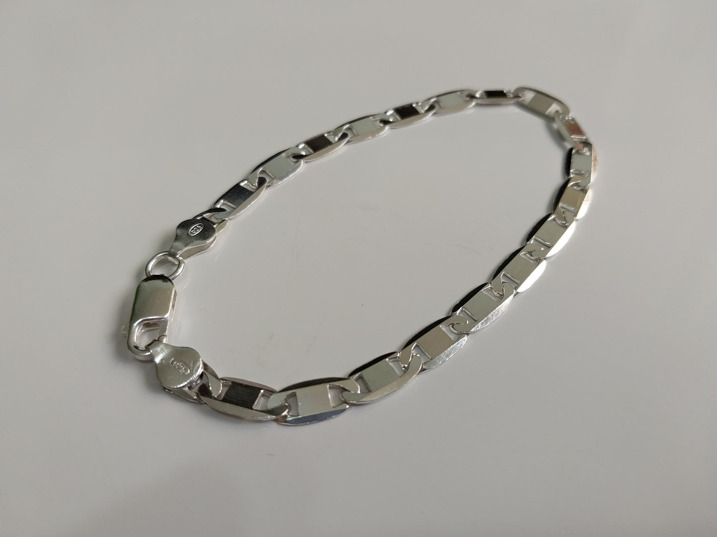 Pulseira de Prata 925 - Elo Piastrine.