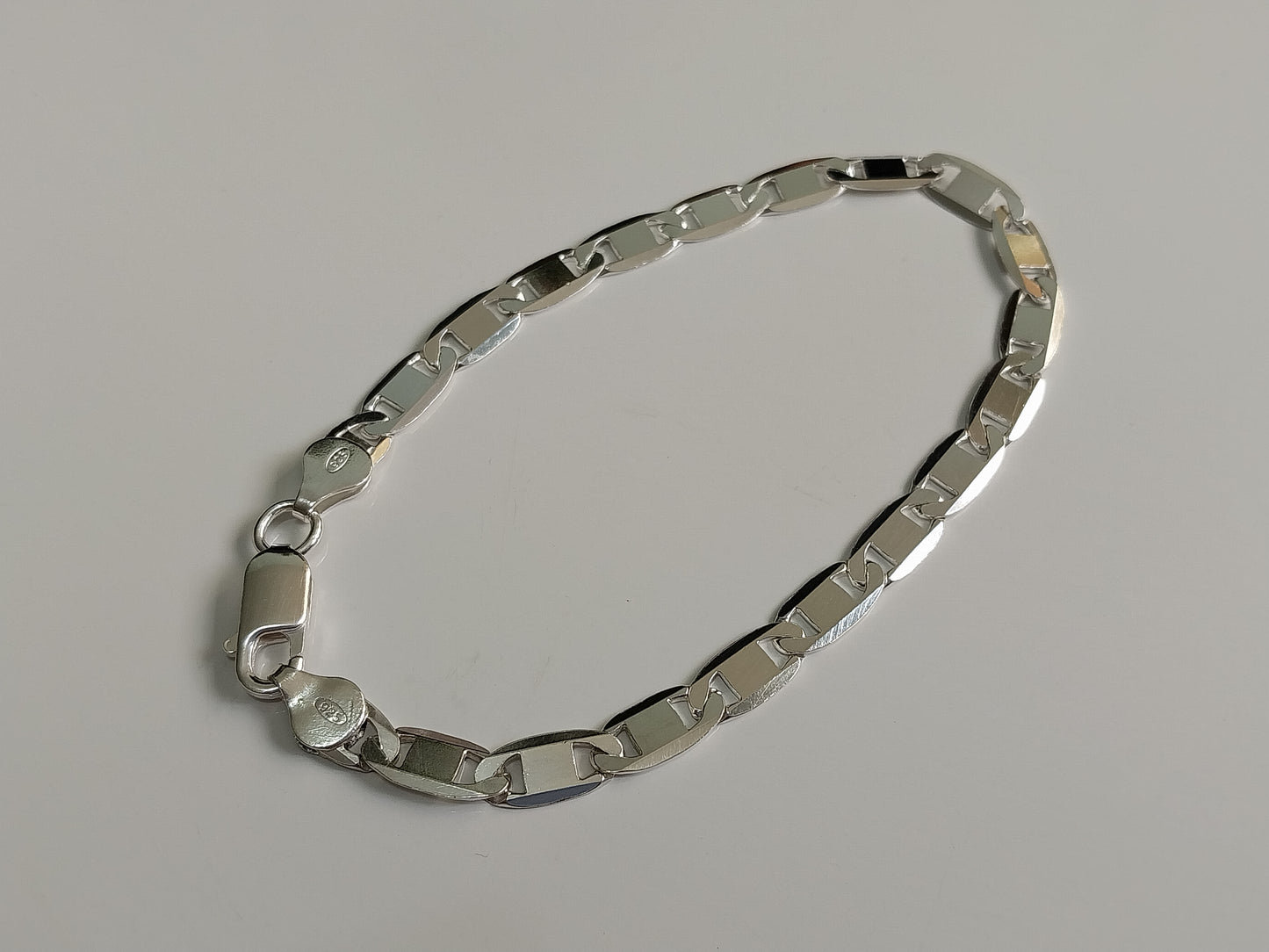 Pulseira de Prata 925 - Elo Piastrine.