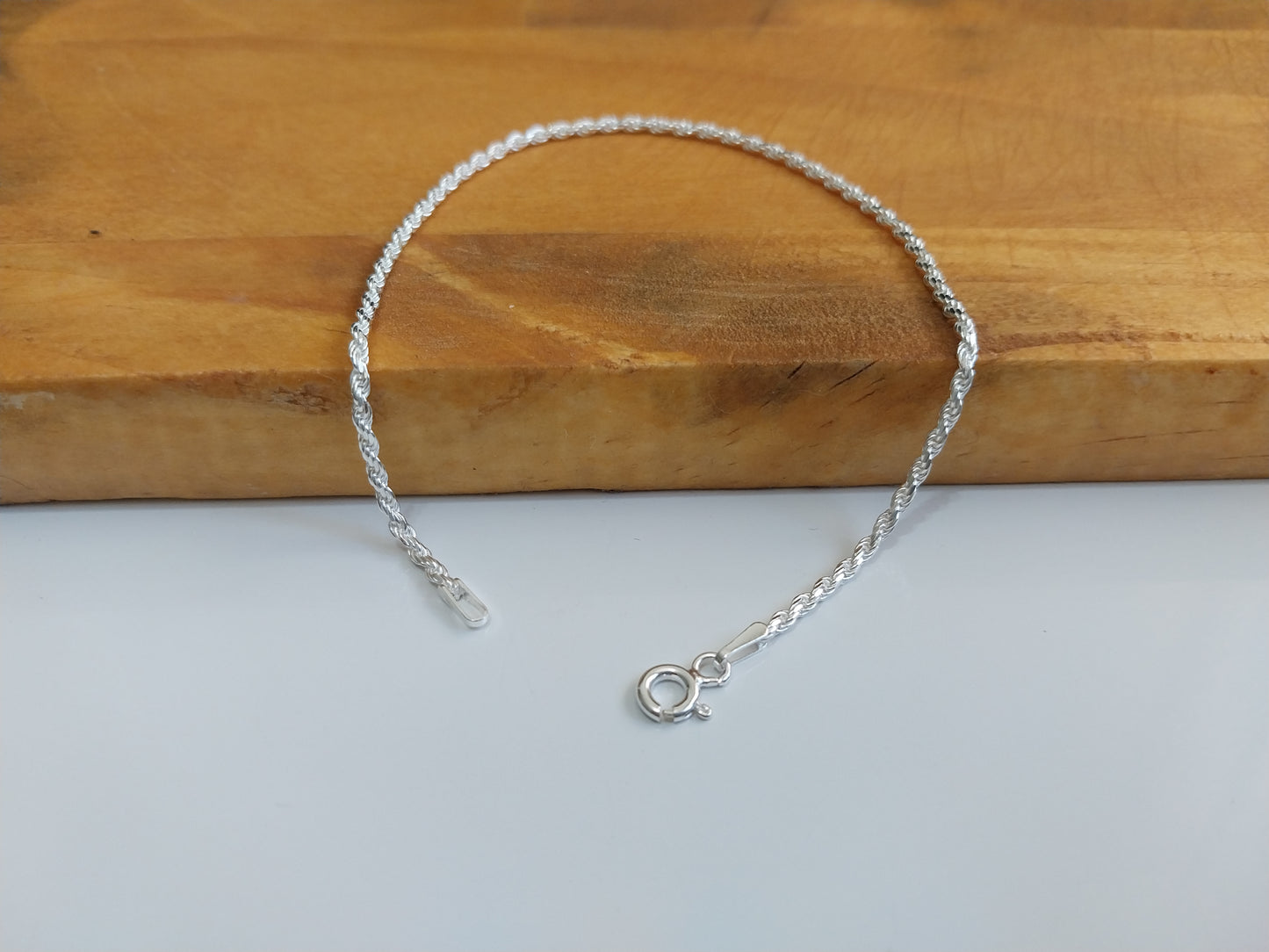 Pulseira de Prata 925 - Elo Cordão Baiano