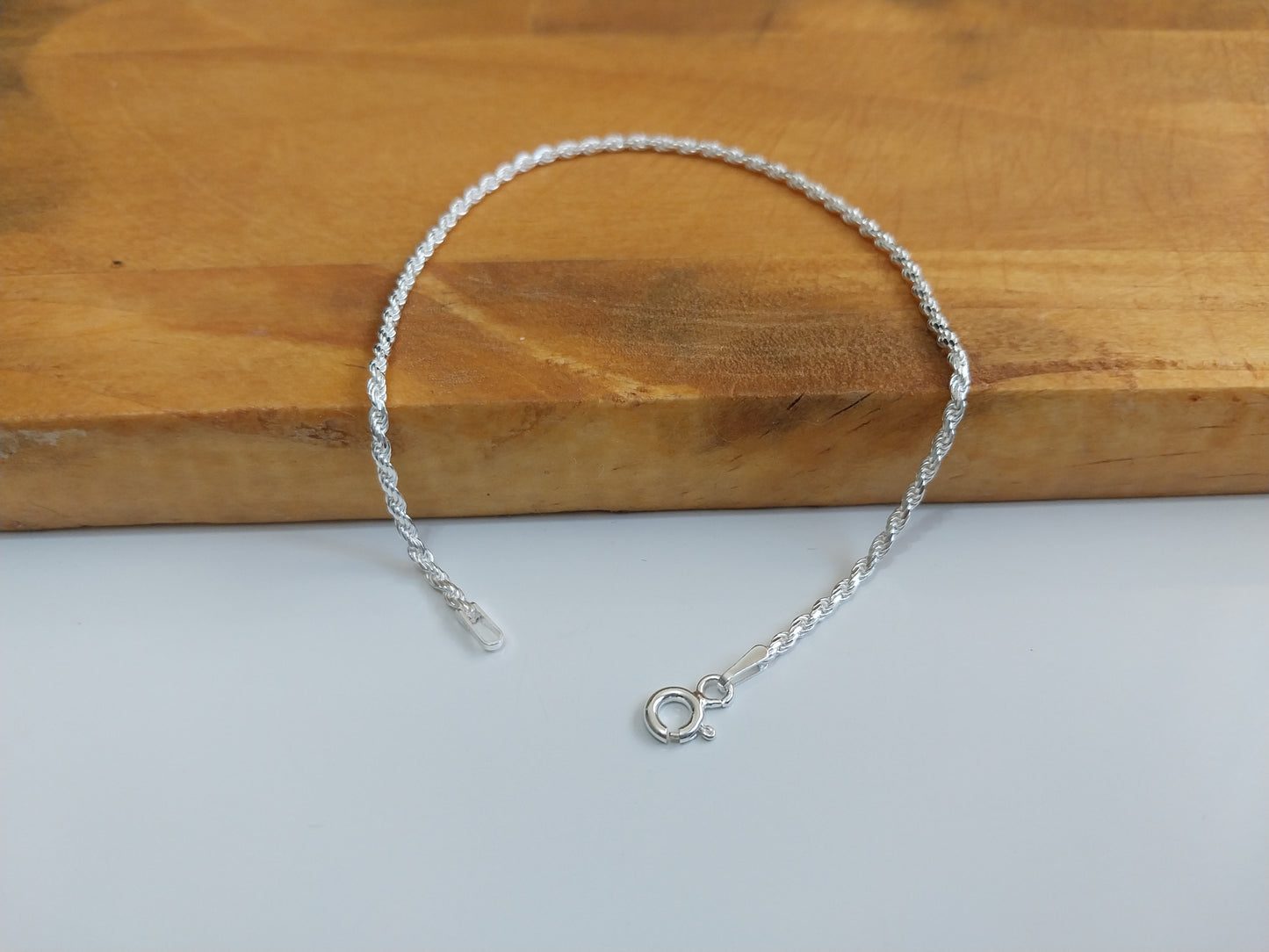 Pulseira de Prata 925 - Elo Cordão Baiano