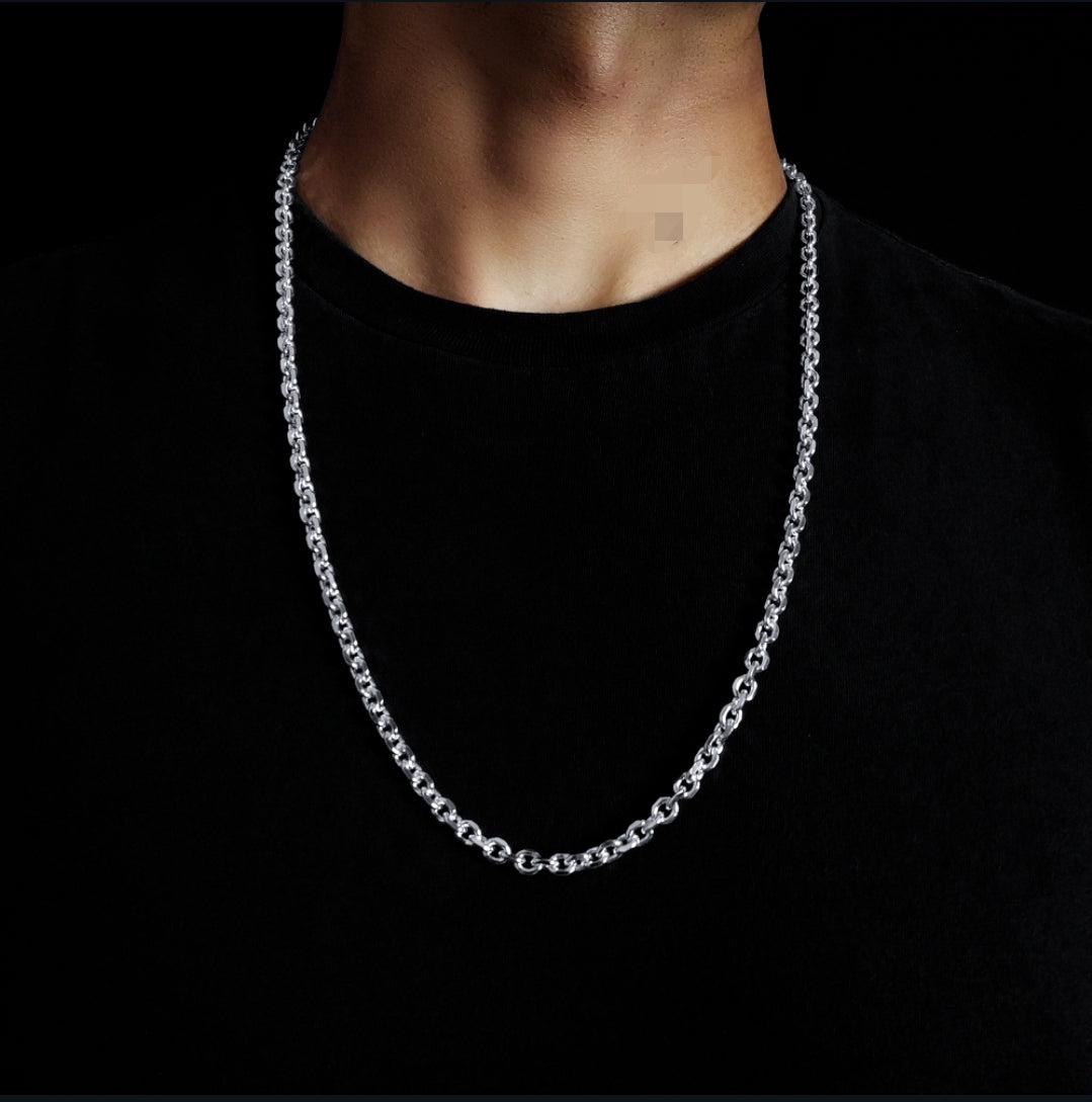 Corrente de Prata 925 - Cartier Elo Cadeado